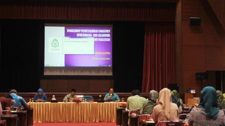 Gambar LPM Mengadakan Workshop Pemutakhiran Dokumen SPMI